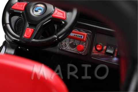 JEEP RAPTOR DRIFTER STRONG 5 MARIO DWUOSOBOWY 2 SILNIKI 2 AKUMULATORY 20Ah 45W + PILOT DLA RODZICA