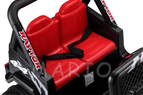 JEEP RAPTOR DRIFTER STRONG 5 MARIO DWUOSOBOWY 2 SILNIKI 2 AKUMULATORY 20Ah 45W + PILOT DLA RODZICA