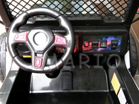 JEEP RAPTOR DRIFTER STRONG 5 MARIO DWUOSOBOWY 2 SILNIKI 2 AKUMULATORY 20Ah 45W + PILOT DLA RODZICA