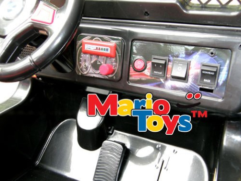 JEEP RAPTOR DRIFTER STRONG 5 MARIO DWUOSOBOWY 2 SILNIKI 2 AKUMULATORY 20Ah 45W + PILOT DLA RODZICA