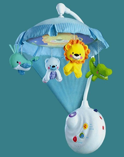 Karuzelka z projektorem ARTI Dream - dźwięki natury , melodyjki , odgłos bicia serca