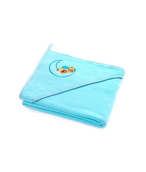 Miękkie okrycie kąpielowe Niedźwiadek Sensillo