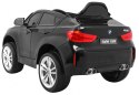 BMW X6M Elektryczne Autko dla dzieci Lakier Czarny + Pilot + EVA + Wolny Start + Audio + LED