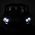 Buggy SuperStar dla dzieci Czerwony + MP4 + Napęd 4x4 + Pilot + Bagażnik + LED + Blokada drzwi