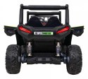 Buggy UTV Terenówka dla dzieci Zielony + Pilot + Bagażnik + Wolny Start + EVA + MP3 LED