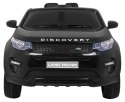 Land Rover Discovery dla dzieci Czarny + Pilot + 5-pkt pasy + Regulacja siedzenia + EVA + MP3 LED