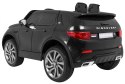 Land Rover Discovery dla dzieci Czarny + Pilot + 5-pkt pasy + Regulacja siedzenia + EVA + MP3 LED