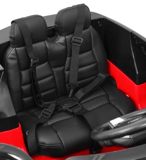 Land Rover Discovery dla dzieci Czerwony SUV + Pilot