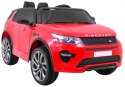 Land Rover Discovery dla dzieci Czerwony + Pilot + 5-pkt pasy + Regulacja siedzenia + EVA + MP3 LED