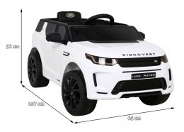 Land Rover Discovery Sport dla dzieci Biały + Pilot + Wolny Start + Funkcja Kołyski + MP3 LED