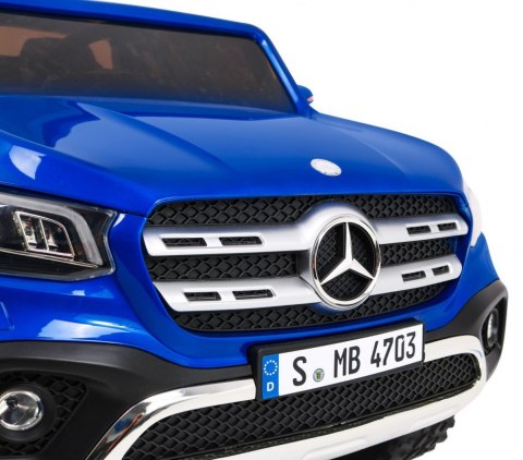 Mercedes Benz X-Class dla dzieci Lakier Niebieski Pickup 4x4