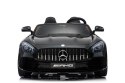 Mercedes-Benz GT R dla dzieci Lakier Czarny + Napęd 4x4 + Nawiew powietrza + Pilot + EVA + MP3 LED