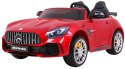 Mercedes-Benz GT R dla dzieci Lakier Czerwony + Napęd 4x4 + Nawiew powietrza + Pilot + EVA + MP3 LED