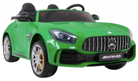 Mercedes-Benz GT R dla dzieci Lakier Zielony 4x4