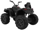 Quad ATV na akumulator dla dzieci Czarny + Koła EVA + Radio MP3 + LED + Wolny Start