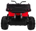 Quad XL ATV na akumulator dla dzieci Czerwony + Napęd 4x4 + Bagażnik + Wolny Start + EVA + Audio LED