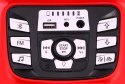 Quad na akumulator Sport Run dla dzieci Czerwony + Napęd 4x4 + LED + Radio MP3