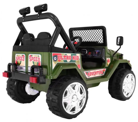 Terenowy Raptor Drifter na akumulator dla dzieci Zielony + Pilot