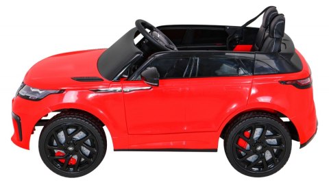 Range Rover Velar na akumulator Czerwony SUV + Pilot