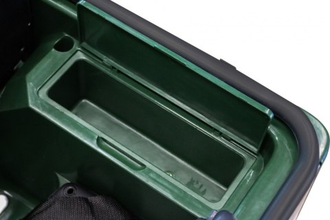 Autko Wojskowe Retro dla 3 dzieci Zielony Jeep Willys