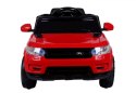 Autko Start Run na akumulator Czerwony SUV + Pilot + Funkcje bezpieczeństwa