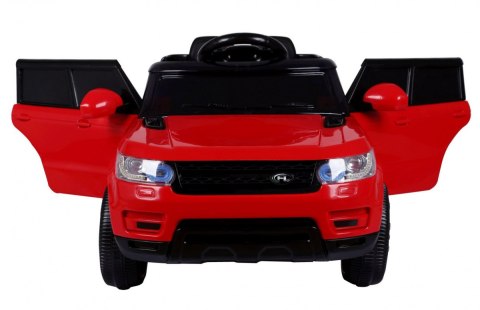 Autko Start Run na akumulator Czerwony SUV + Pilot + Funkcje bezpieczeństwa