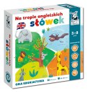 Gra edukacyjna „Na tropie angielskich słówek" dla dzieci 3-8 lat + Nauka języka angielskiego + Gra planszowa dla 2-4 osób