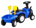 Traktor z przyczepą New Holland T7 Jeździk dla dzieci + Akcesoria + Dźwięki + LED