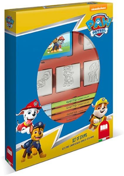 Pieczątki Psi Patrol PAW PATROL pudełko 4 pieczątki 279032 Multiprint