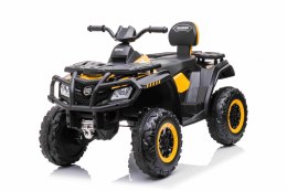 Quad XT-Speed dla dzieci Żółty + Napęd 4x4 + EVA + Wolny Start + Radio MP3 + LED