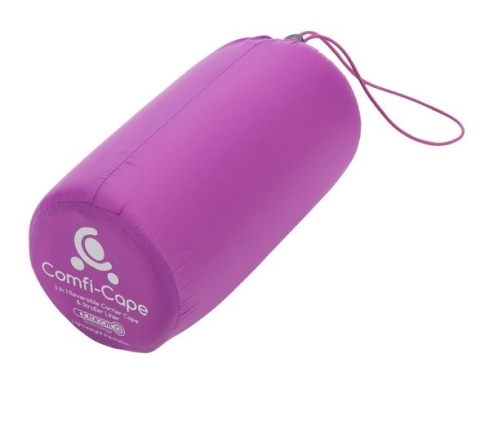 CuddleCo Comfi-Cape 2w1 Śpiworek do wózka lub nosidła - fuksja/granat