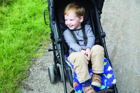 CuddleCo Wkładka do wózka Comfi-Cush Mini - Zebra