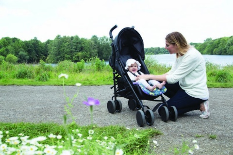 CuddleCo Wkładka do wózka Comfi-Cush Mini - Zebra