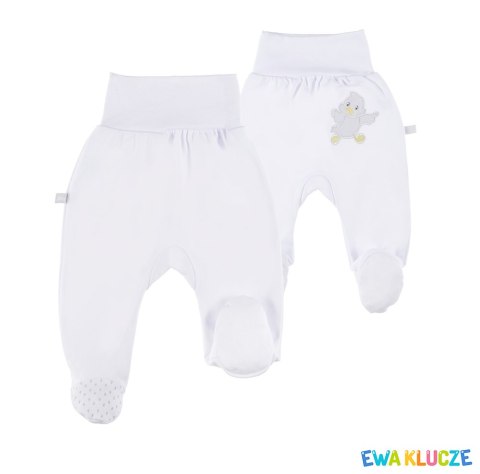 EWA 852410 NEWBORN Półśpioch biały 56