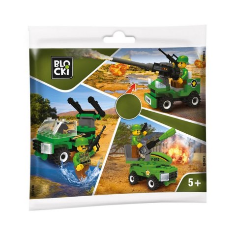 Klocki Blocki MyArmy saszetka 49 el.