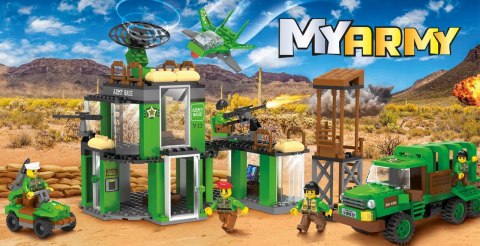 Klocki Blocki MyArmy saszetka 49 el.