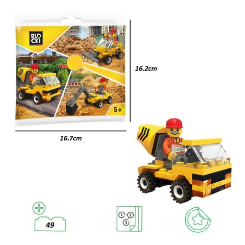 Klocki Blocki MyCity saszetka 49 el.