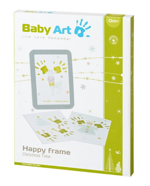 Baby Art Happy Frame Christmas Time Boże Narodzenie