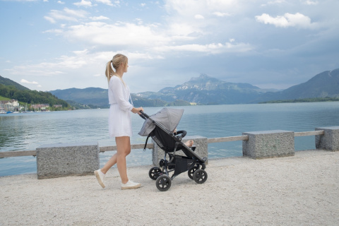 DOT TFK wózek spacerowy dla dzieci do 20kg - brązowy