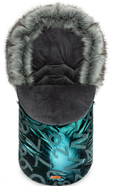 Zimowy Śpiworek Aspen SENSILLO nieprzemakalny 95x45 - DARK GREEN