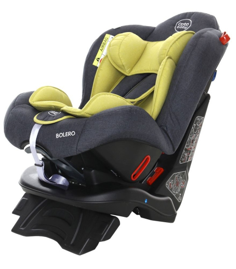 BOLERO Coto Baby 0-25kg fotelik samochodowy - Dark Grey Melange