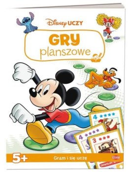 Książka Disney Uczy. Mix Gry planszowe UBG-9302