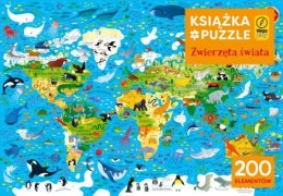 Książka i puzzle II. Zwierzęta świata