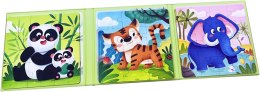 MAGNETYCZNE PUZZLE ZWIERZĄTKA KSIĄZECZKA ZOO JHTOY-266