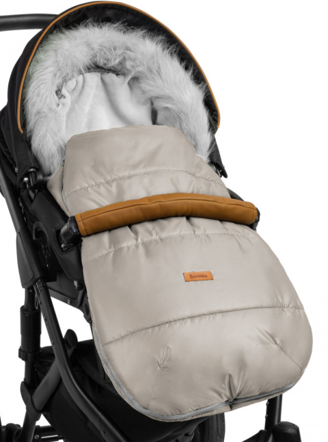 Śpiworek Orso Sensillo wodoodporne poszycie - BEŻOWY PERŁA