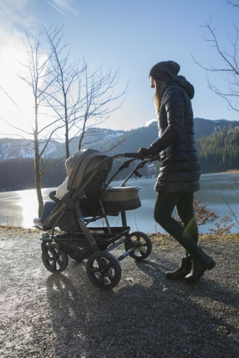 TFK gondola / siedzisko Duo Combi wózek Duo Combi / Sport - 1 szt. - zielona