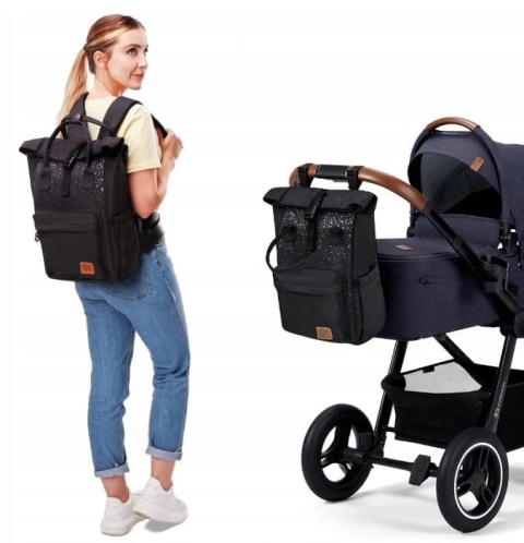 MOONPACK Kinderkraft Torba do wózka organzer - Black