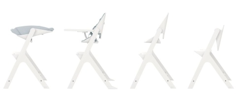 NESTA Maxi Cosi wysokie krzesło na całe życie - White