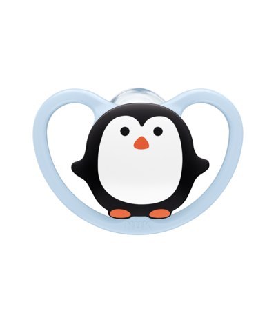 NUK 730331 Smoczek 0-6m SPACE silikon 1szt