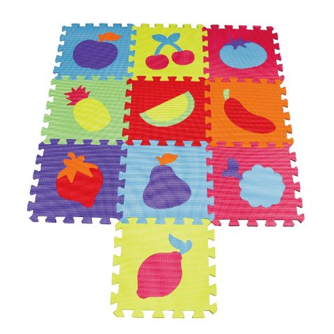 SMILY PLAY SP84010 Mata piankowa owoce